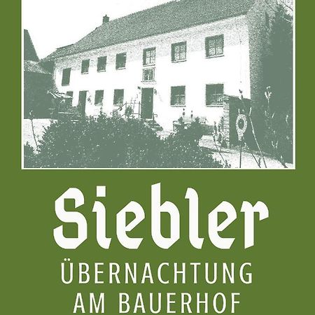 Siebler Uebernachtungen Am Bauernhof Apartment Wolnzach Bagian luar foto